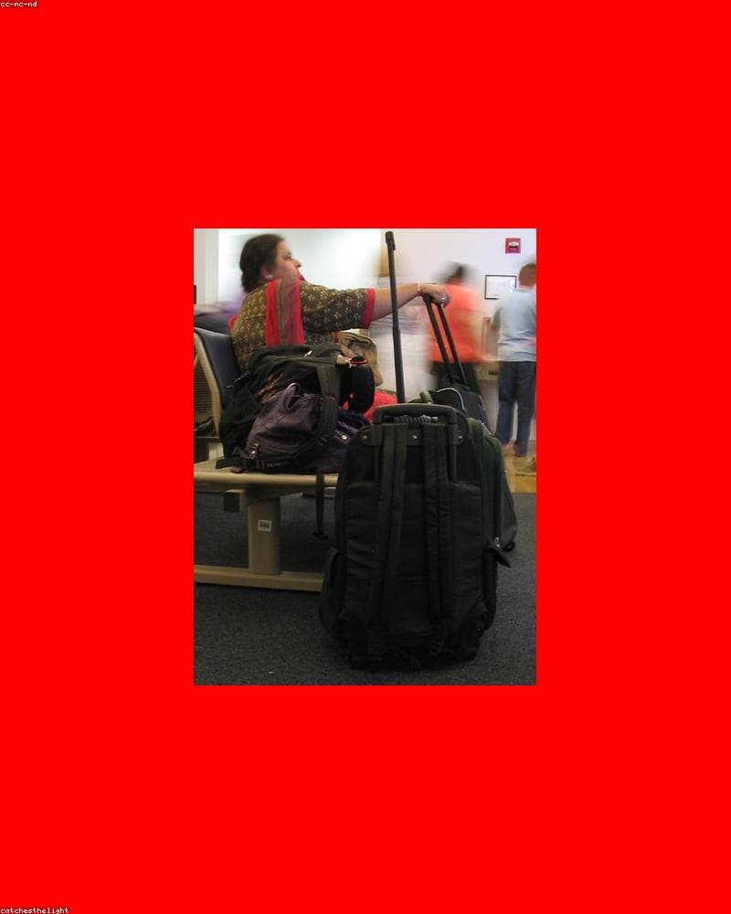 Female traveler ready for vacation